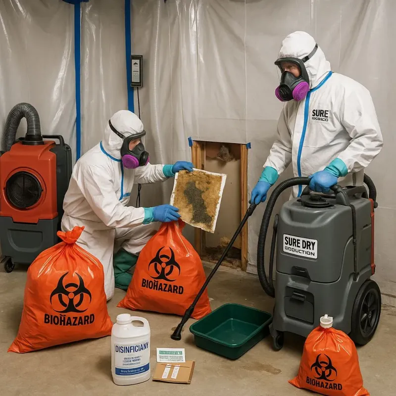 Contaminated Water Handling Protocols process in Summit, MS