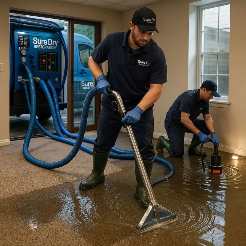 Water Extraction and Removal process in Summit, MS